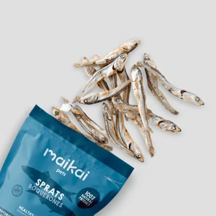 Hamsii întregi deshidratate pentru câini și pisici, 100% naturală, 100 g