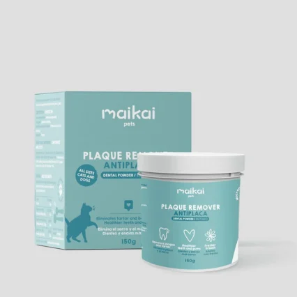 Pulbere naturală pentru igiena orală la câini și pisici – reduce placa și tartrul, împrospătează respirația, 150 g
